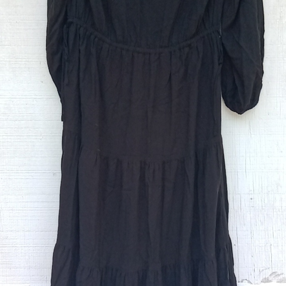 Time And Tru Black Nursing Dress - Picture 4 of 16